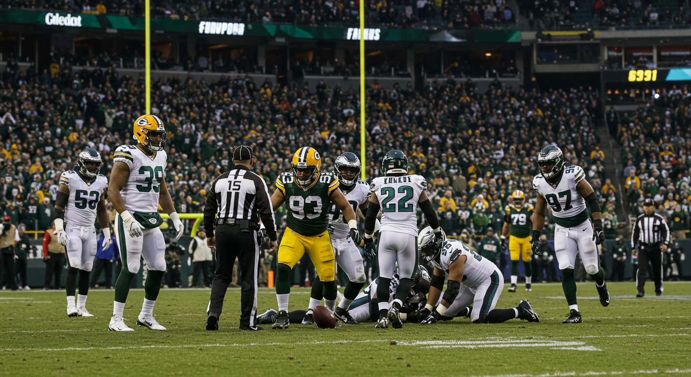 NFL Admits to Costly Officiating Error in Packers-Eagles Playoff Game