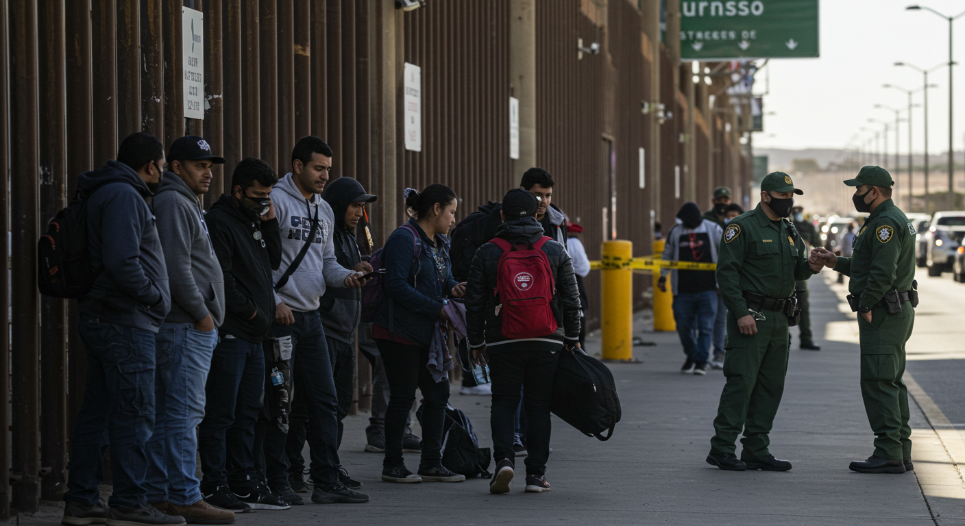 Trump's Cancellation of CBP One Strands Migrants at US-Mexico Border